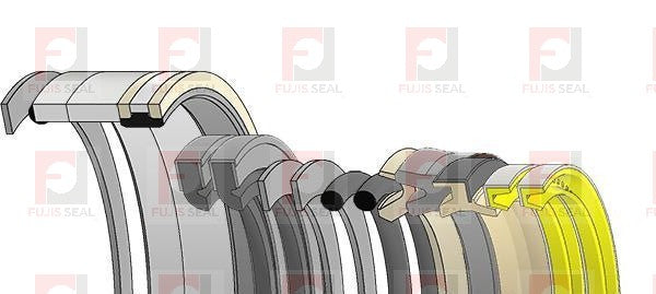 Komatsu Excavator, KOM-721-98-00440, Hydraulic Seal Kit, Rod 100.000 x Bore 140.000, Models PC290LC-11, PC290LL-11