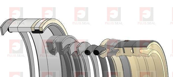 Komatsu Excavator, KOM-721-98-00710, Hydraulic Seal Kit, Rod 80.000 x Bore 115.000, Models PC210LC-11, PC238USLC-11