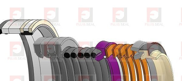 Komatsu Excavator, KOM-721-98-01120, Hydraulic Seal Kit, Rod 70.000 x Bore 105.000, Models PC138USLC-11