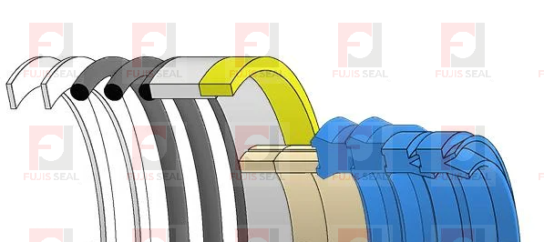 T153744 Seal Kit For 210LE John Deere Backhoe Loader Steering Cylinder - product detail 2