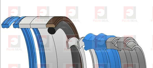 T218499 Seal Kit For 310J John Deere Backhoe Loader Steering Cylinder - product detail 2