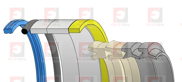 T218502 Seal Kit For 210K John Deere Backhoe Loader Steering Cylinder - product detail 2
