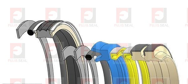 Volvo Wheel Loader, VME-11990026 Hydraulic Seal Kit Rod 60.000 X Bore 120.000