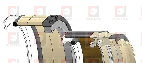 Volvo Excavator, VME-14517001, Hydraulic Seal Kit, Rod 90.000 x Bore 130.000, Models EC140B LC, EC140B LCM
