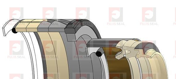 Volvo Excavator, VME-14519624, Hydraulic Seal Kit, Rod 95.000 x Bore 140.000, Models EC160B LC, EC160B NLC