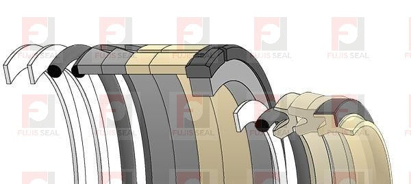 14589127 NOK Seal Kit For Volvo Excavator Boom Cylinder Fits EC160CL EC160C NL - product detail 2
