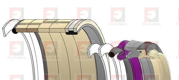 Volvo Excavator, VME-14599293, Hydraulic Seal Kit, Rod 130.000 x Bore 200.000, Models EC700B HR