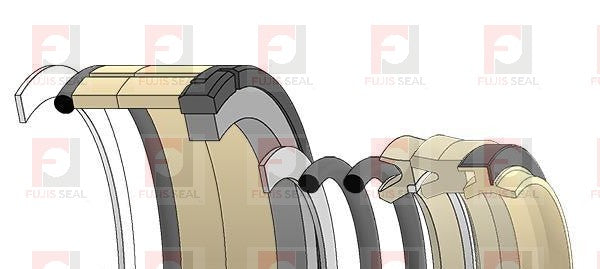 Volvo Excavator, VME-14610398, Hydraulic Seal Kit, Rod 95.000 x Bore 160.000, Models EC220D L, EC220E L, ECR235E L