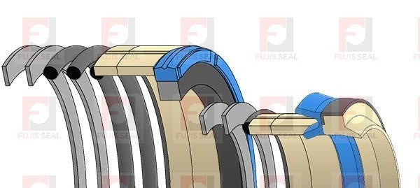 Volvo Wheel Loader, VME-2907415 Hydraulic Seal Kit Rod 50.000 X Bore 110.000